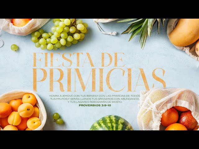 Fiesta de primicias Ministerio Denuedo